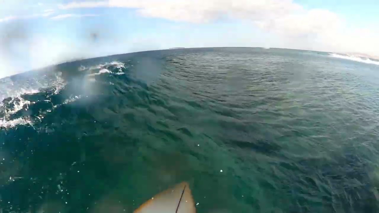 Surfing Cloudbreak, Fiji Alone POV