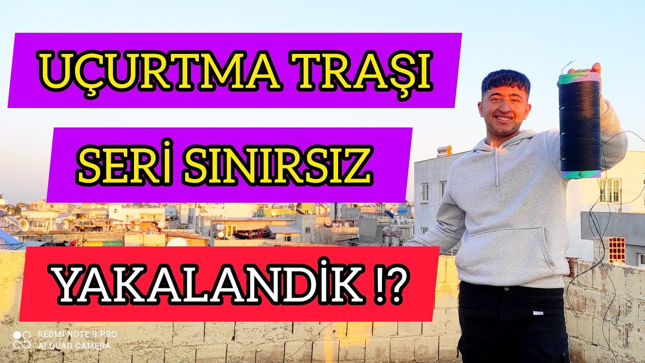 UÇURTMA TRAŞİNA GİRDİK YAKALADİK KÜÇÜK CAMBAZ ##seri1