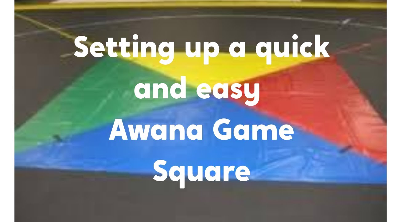 How to make a quick and easy Awana Game Square