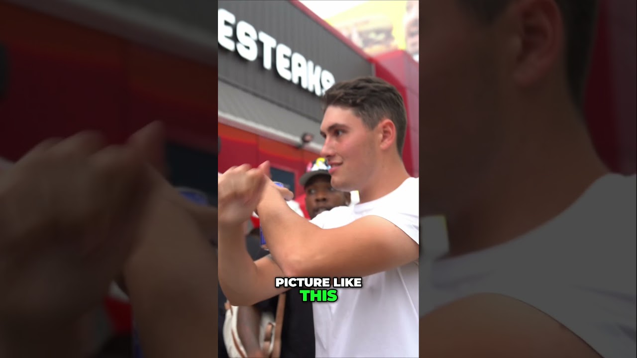 Dez Bryant meets a fan that has him tatted!