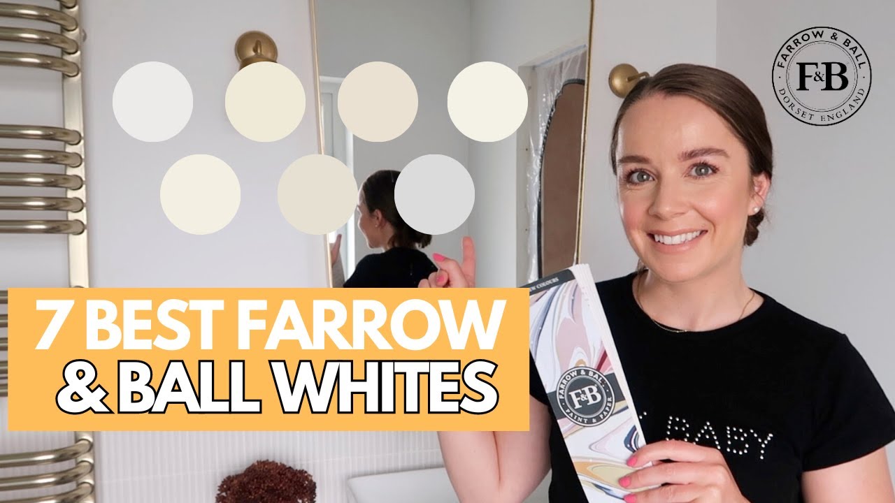 7 любимых цветов белой краски Farrow and Ball