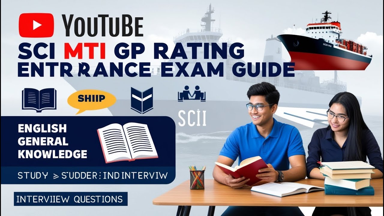 SCI MTI GP Rating Exam: Complete Guide to Syllabus & Study Material | Best Maritime College in India