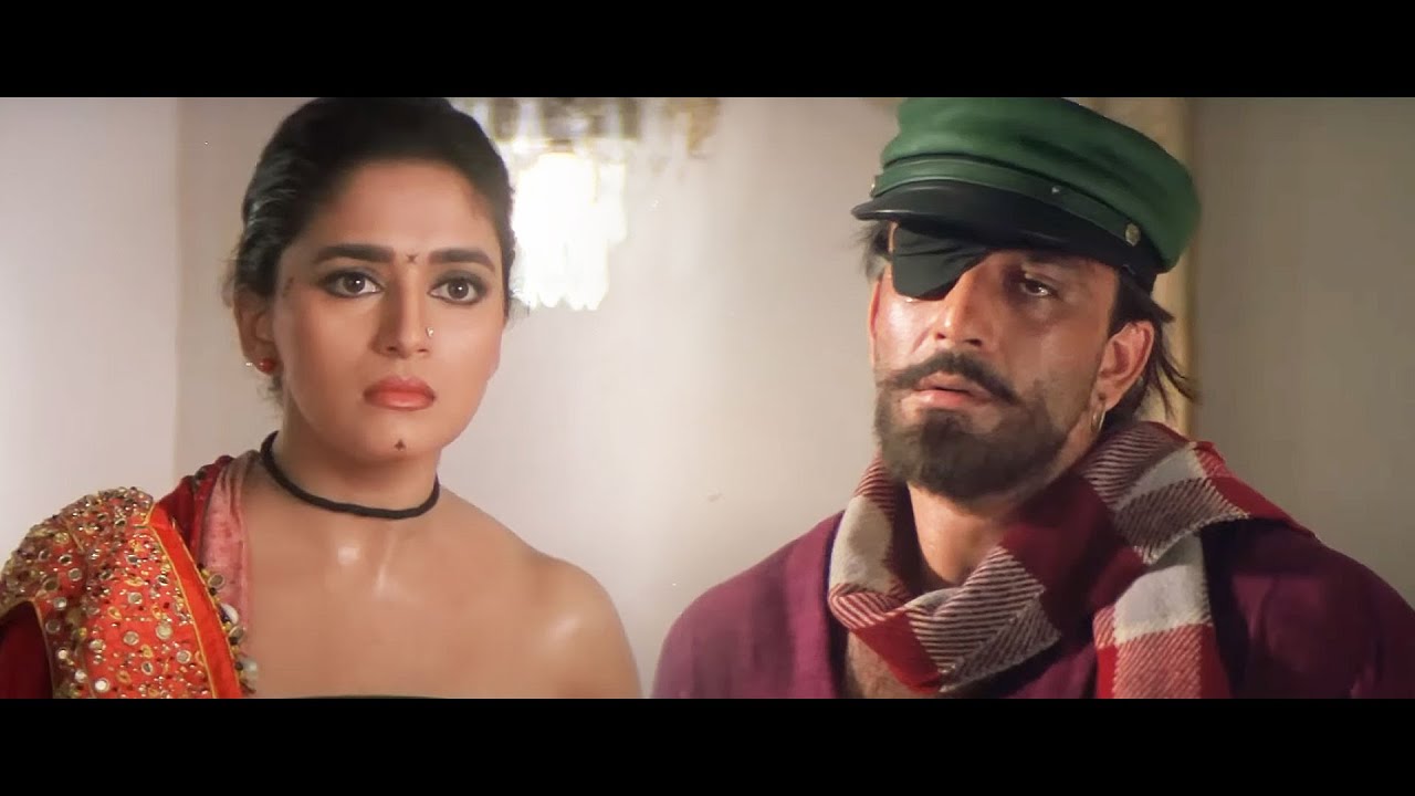खलनायक की तलाश में निकली गंगा अकेले! | जेल से भागे संजय दत्त का पीछा - खलनायक ज़बरदस्त बॉलीवुड डायलॉग