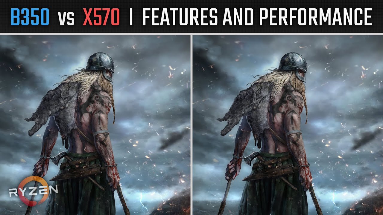 B350 vs X570 Chipset | Features and Performance Tested  (Asus B350 Strix vs Asus X570 Strix)