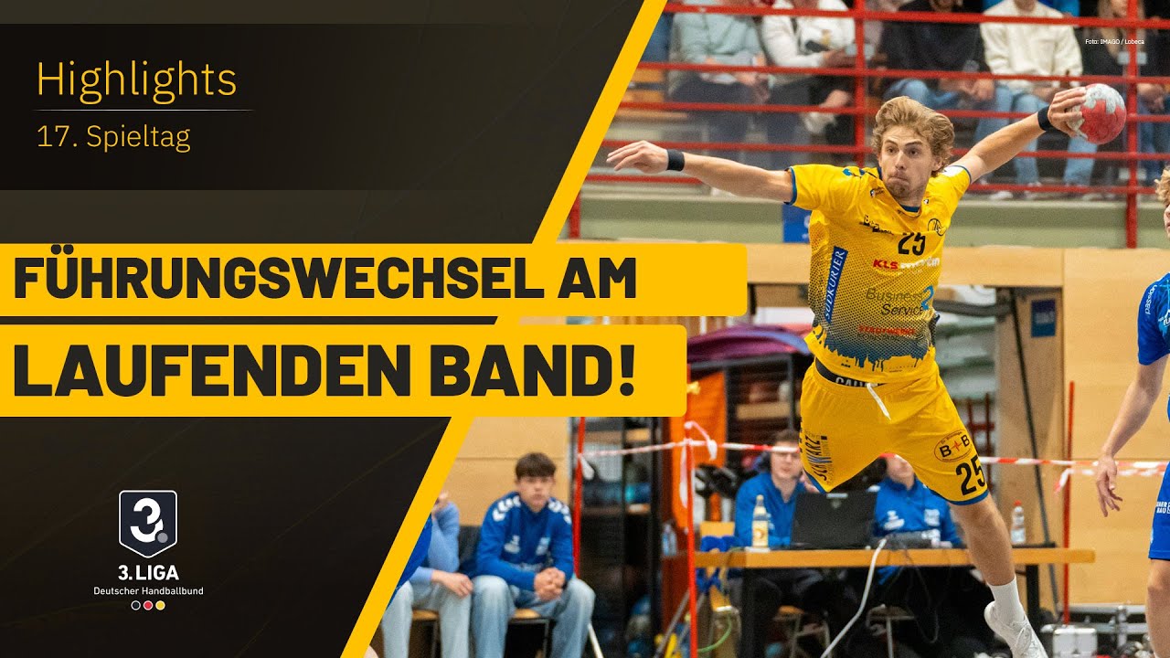 3. Liga: Spannung durch Führungswechsel - Die Highlights des 17. Spieltags | Sporteurope.TV Handball