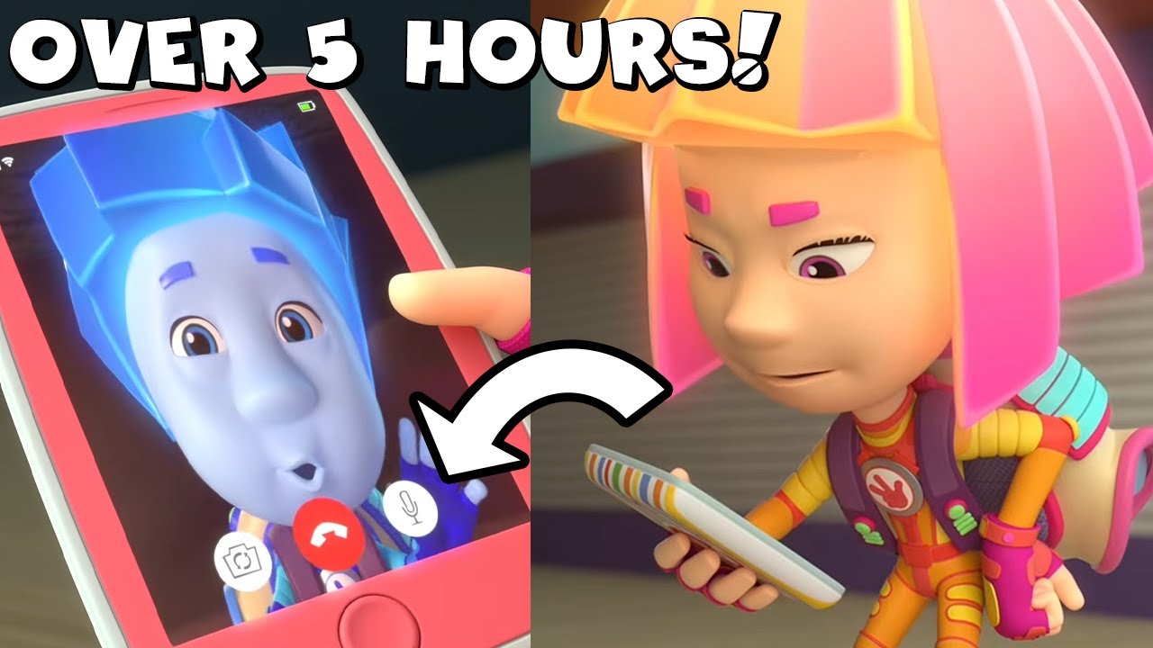 Simka can't find Nolik, and she's getting mad!  - Over 5 hours of The Fixies! | Compilation