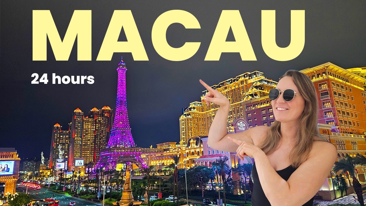 Macau in 24 Hours: China’s Las Vegas?! 🇲🇴