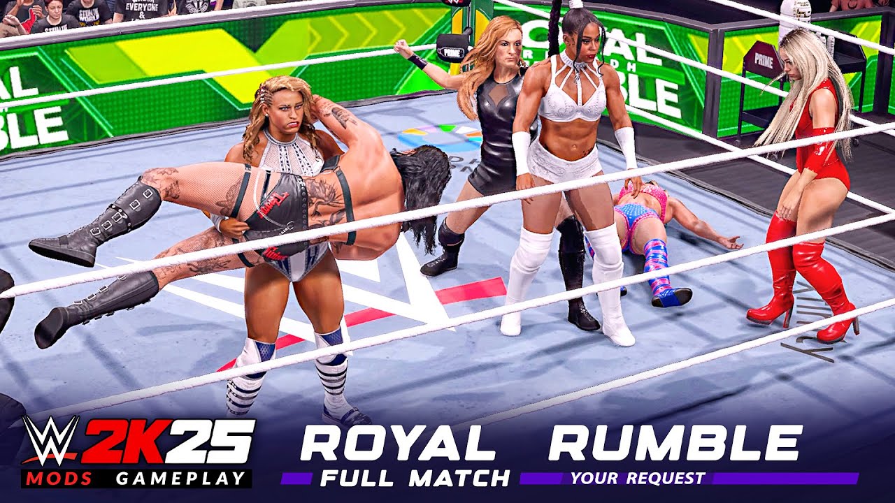 ⚠️ MASSIVE CHAOS! 30-Woman Royal Rumble FULL MATCH - [WWE 2K25]