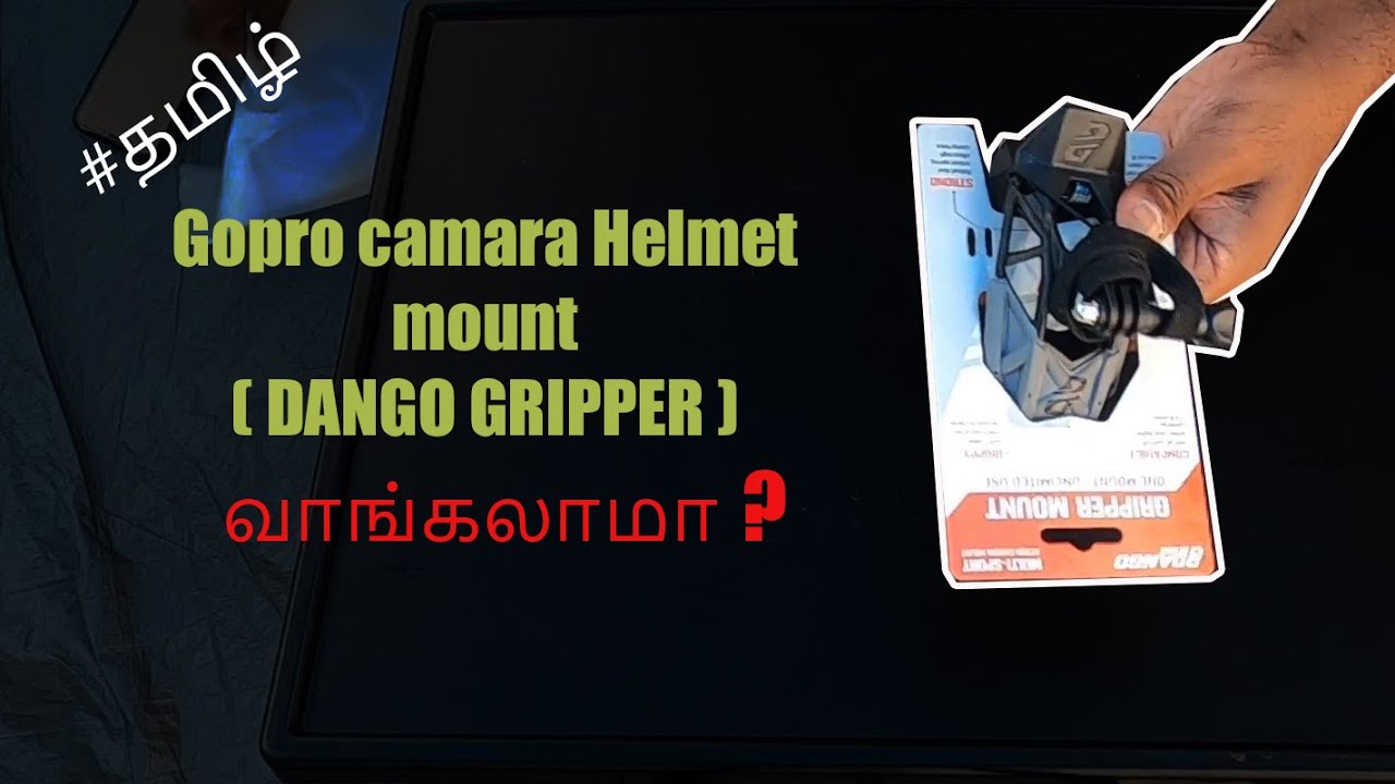 The Most Versatile Gopro Mount for your helmet Dango Designs Gripper Mount Review setup😍👌#motovlog