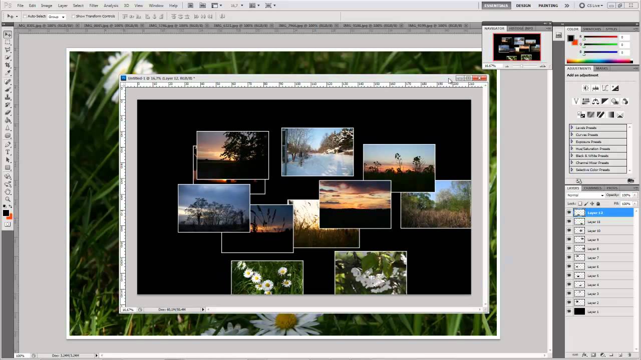 Photoshop Collage Tutorial German