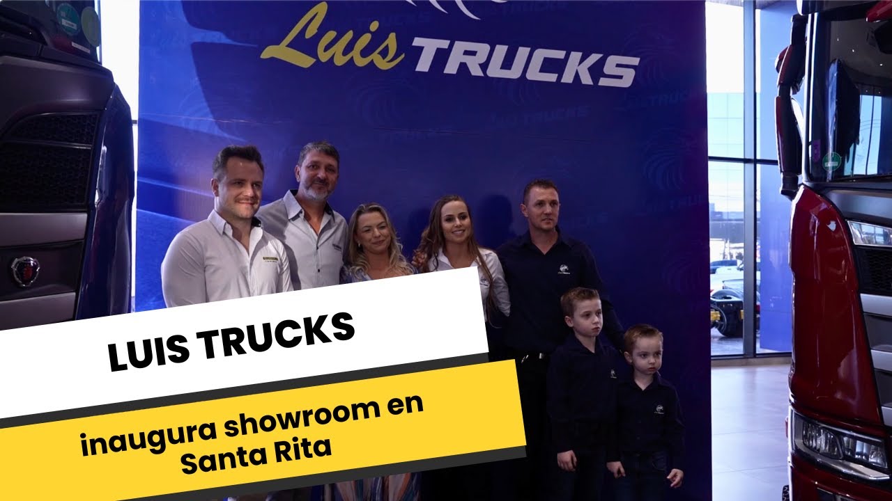 LUIS TRUCKS inaugura showroom en Santa Rita y amplía soluciones para el transporte