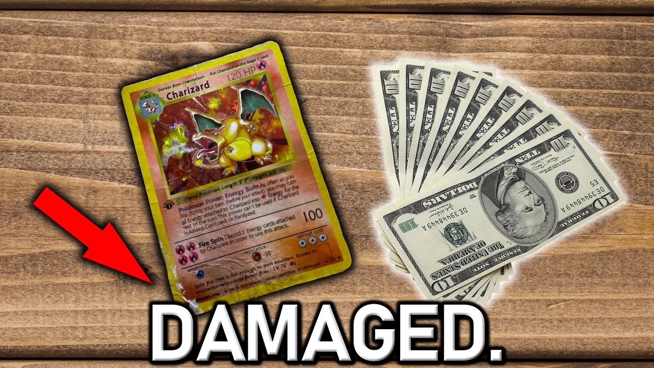 I Tried Buying Damaged Pokémon Cards for Profit on TCGPlayer...