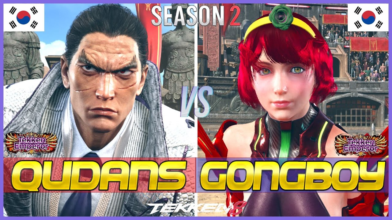 Tekken 8 Season 2 ▰ QUDANS (Kazuya) Vs GONGBOY (Alisa) ▰ High Level Gameplay
