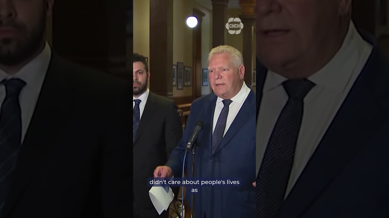Ford promises new Ontario dangerous driving law in honour of man killed in crash