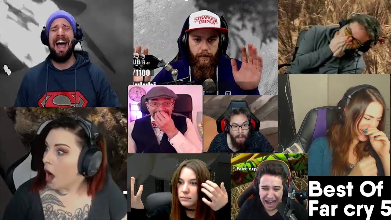 Best Of Far Cry 5 avec Zerator Gius MisterMV Sir_Thomas AiekillU Heyar et Aayley