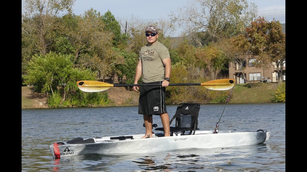 NEW 2016 Ascend FS128T Kayak Review | Most Stable Yak!