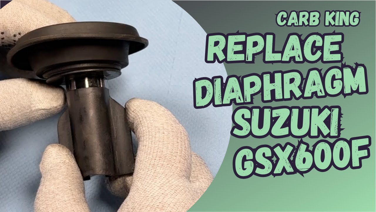 Suzuki GSX600F (90-97) Replacing the Diaphragm | Step-by-Step Guide by Carb King