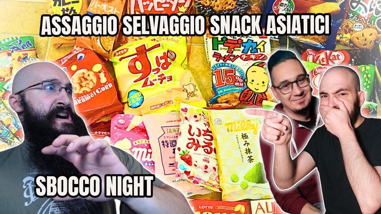 ASSAGGIO SELVAGGIO Di 15 Snack GIAPPONESI ! - LIVE IRL 