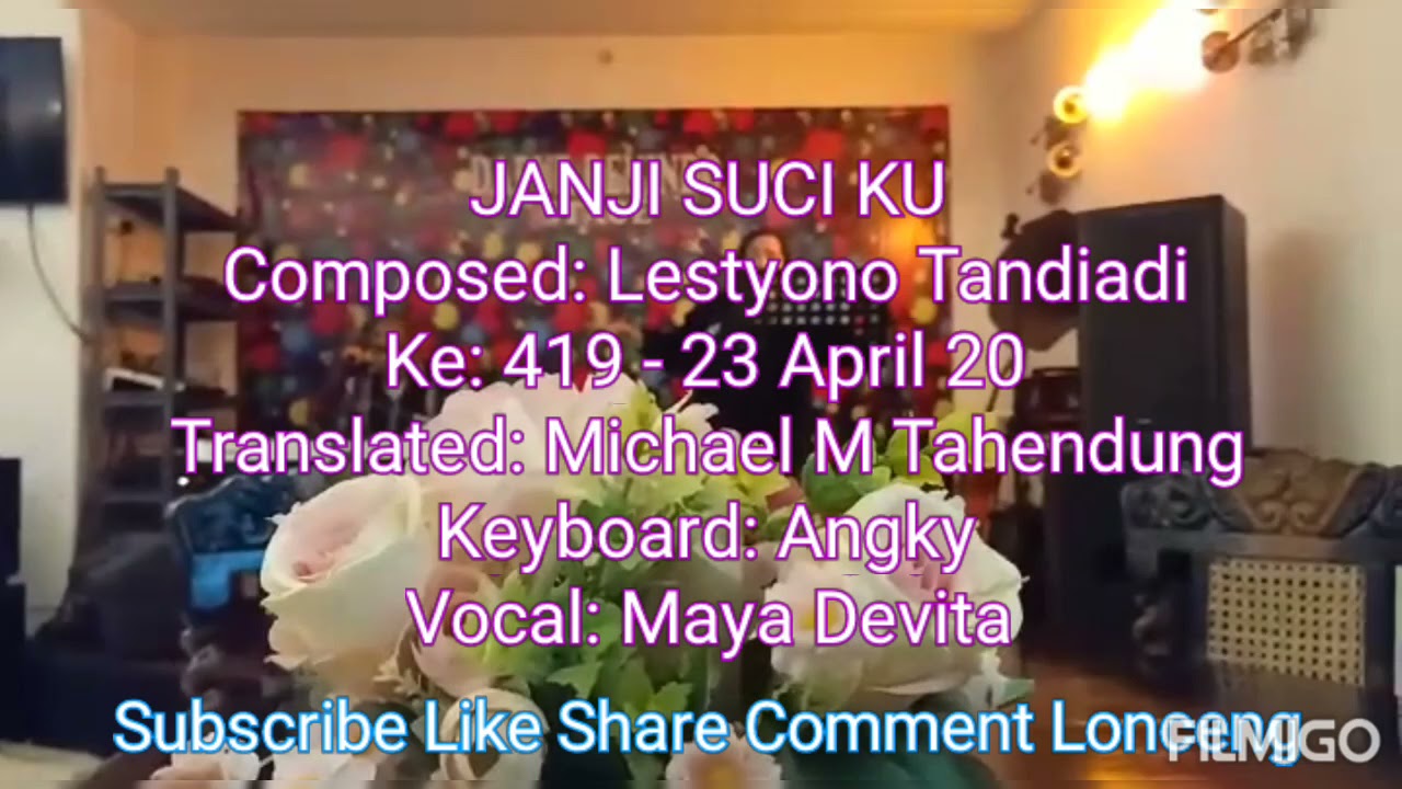 JANJI SUCI KU Mnd, MAYA DEVITA -  LESTYONO TANDIADI WINNER MUSIC PROFESSIONAL GATHERING COMMUNITY