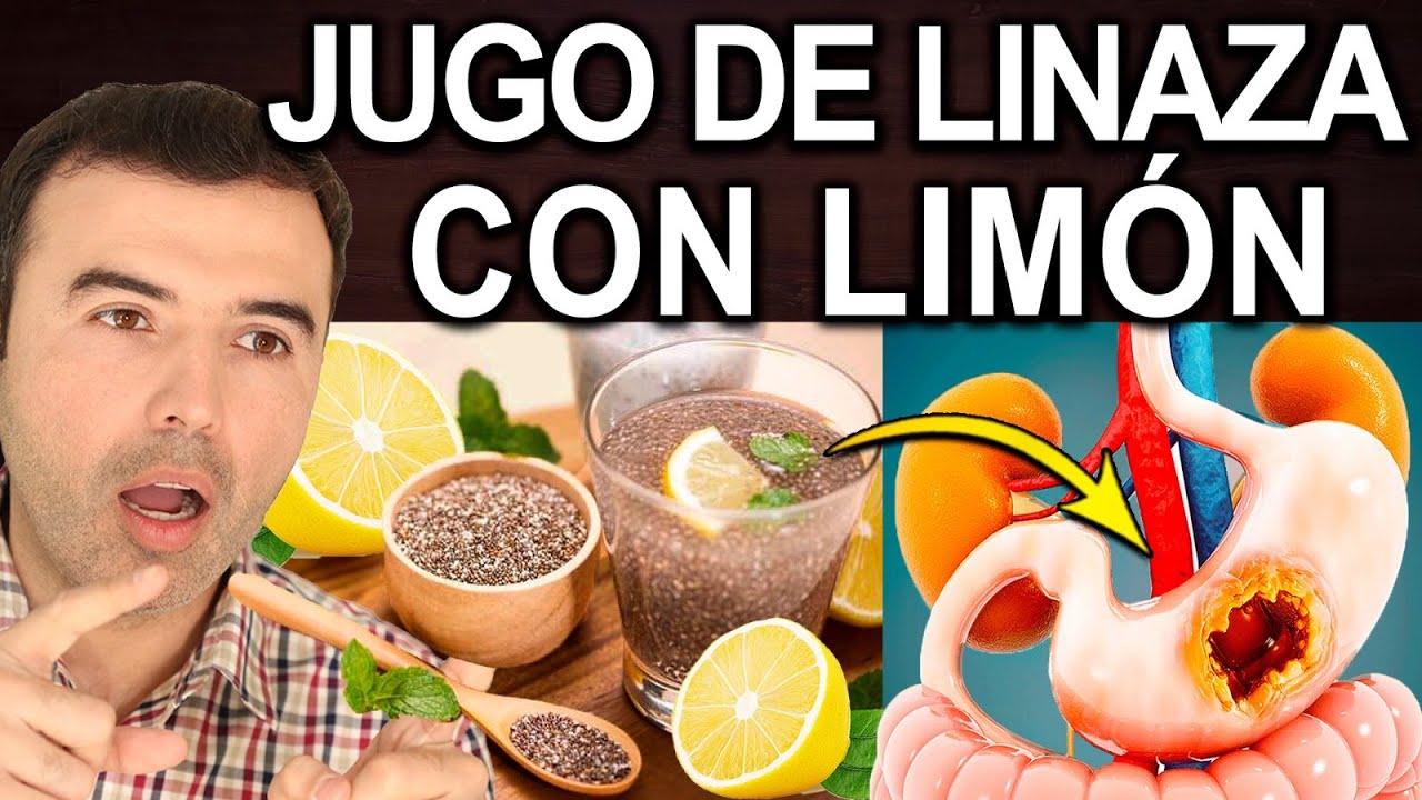 JUGO DE LINAZA CON LIMON - Para Que Sirve, Beneficios Para Tu Salud Y Belleza