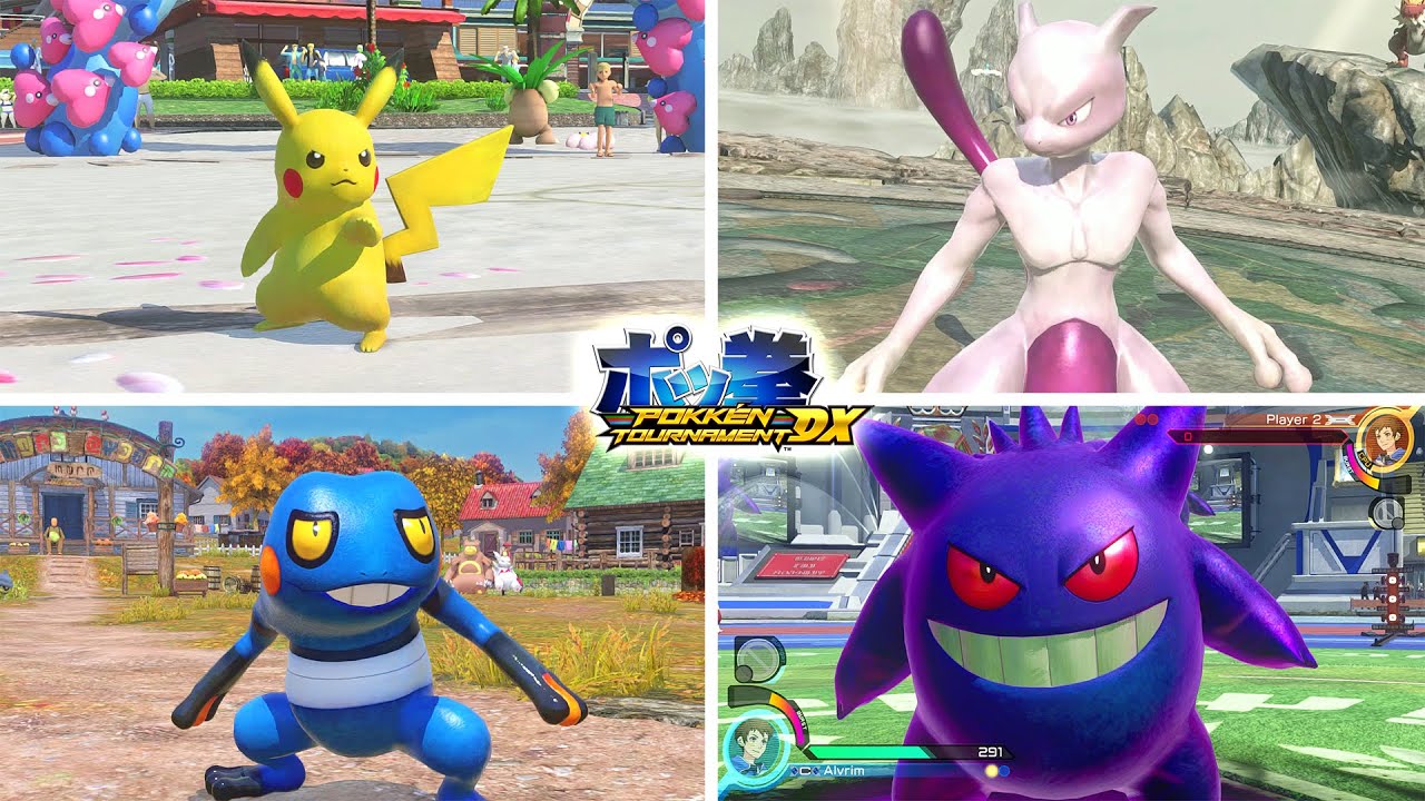 Pokk&eacute;n Tournament DX - All Pok&eacute;mon Gameplay