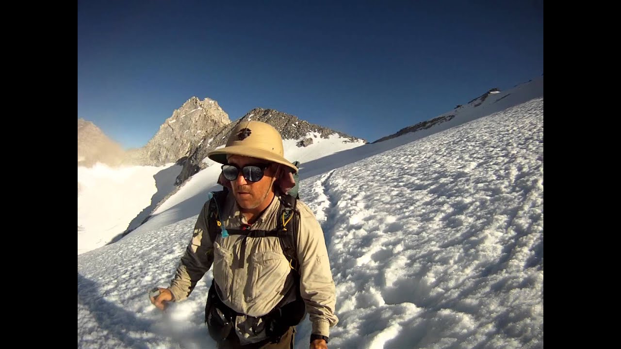 Walking Down Forester Pass