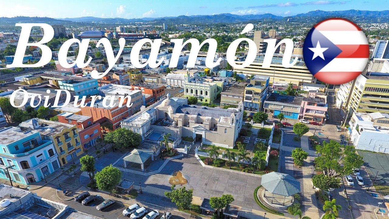 Bayamon, Puerto Rico From The Air 2019