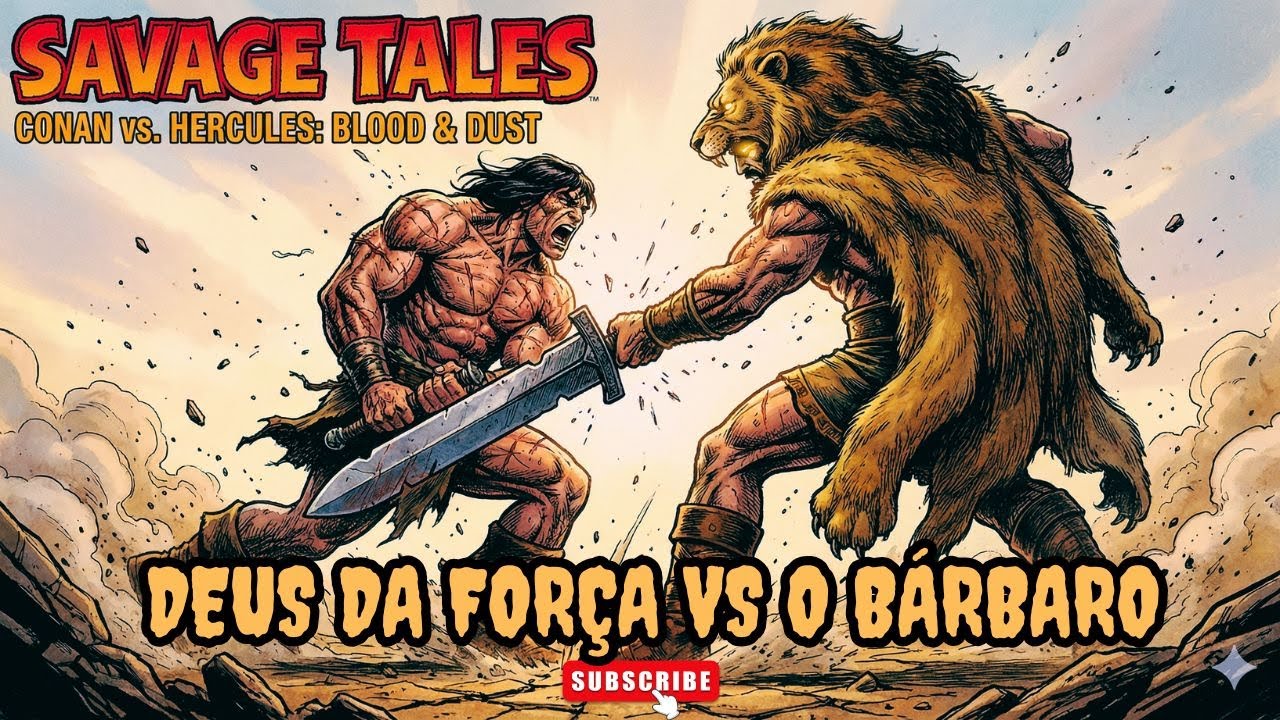 O Dia em Que Conan Cruzou o Caminho do Filho de Zeus