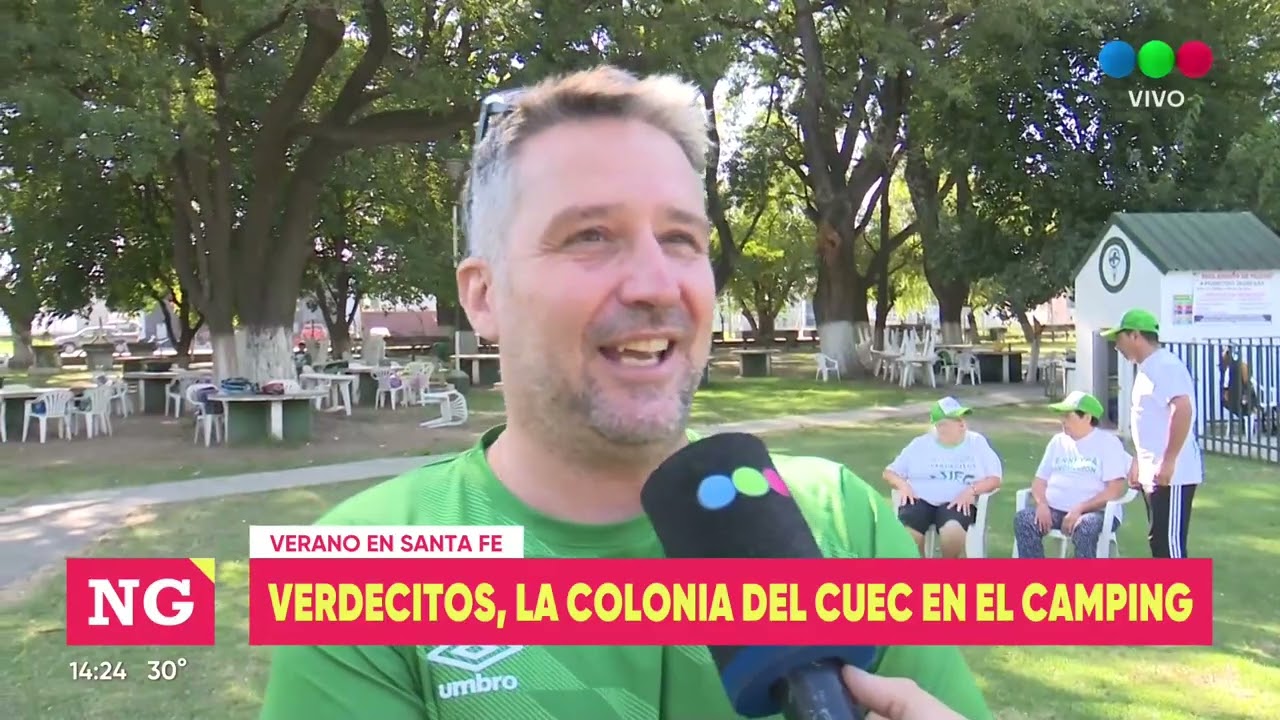 Verdecitos, la Colonia del CUEC que funciona el en camping