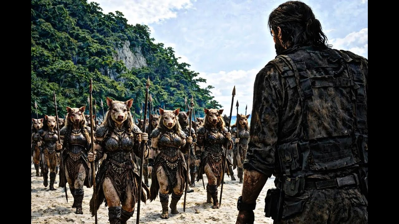 O Helicóptero Caiu Numa Ilha Proibida — O Que Ele Encontrou Lá Não Era Humano...
