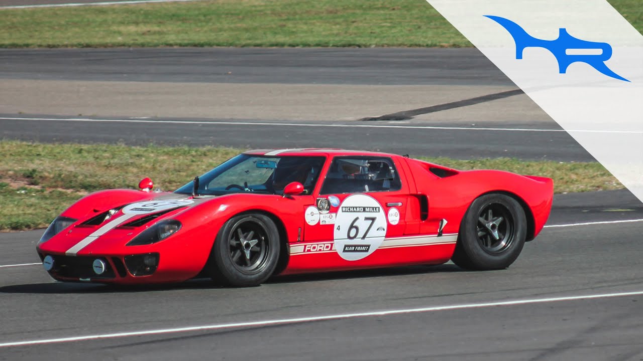 Best Sounds of Grid 4 at Le Mans Classic 2016 (Ford GT40, Shelby Cobra & More)