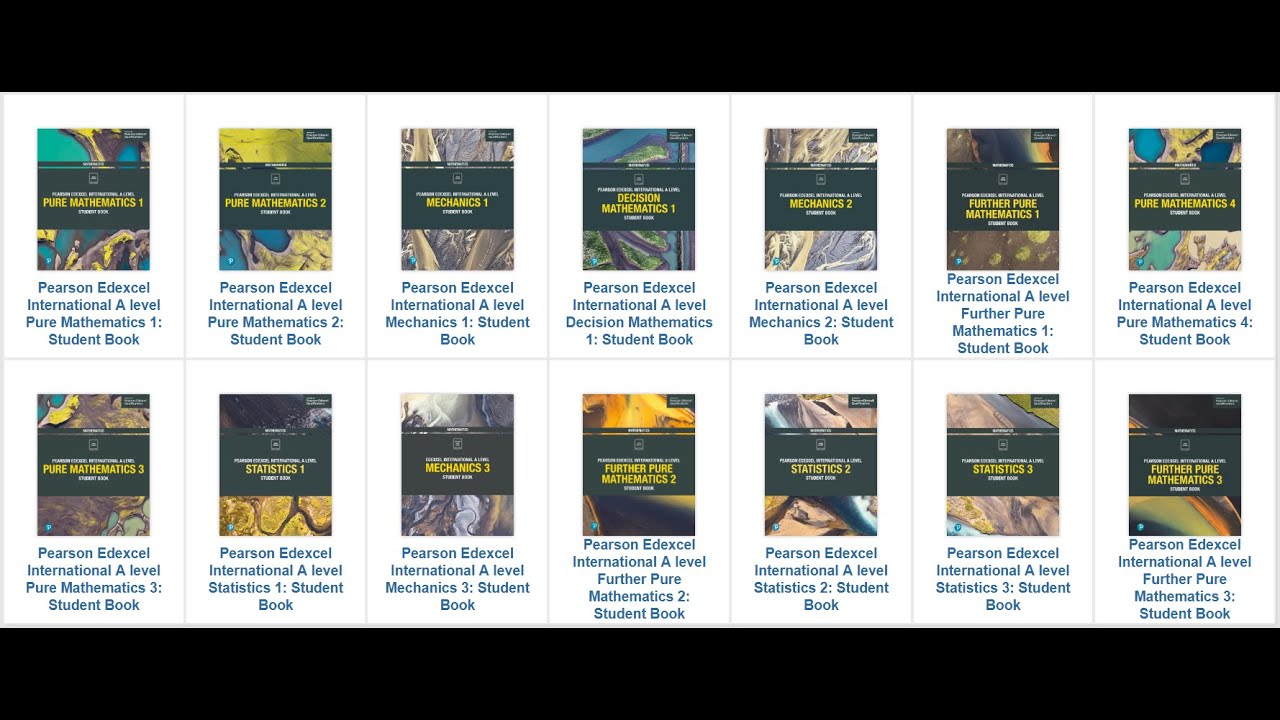 How to use Pearson Edexcel International A Level Mathematics
