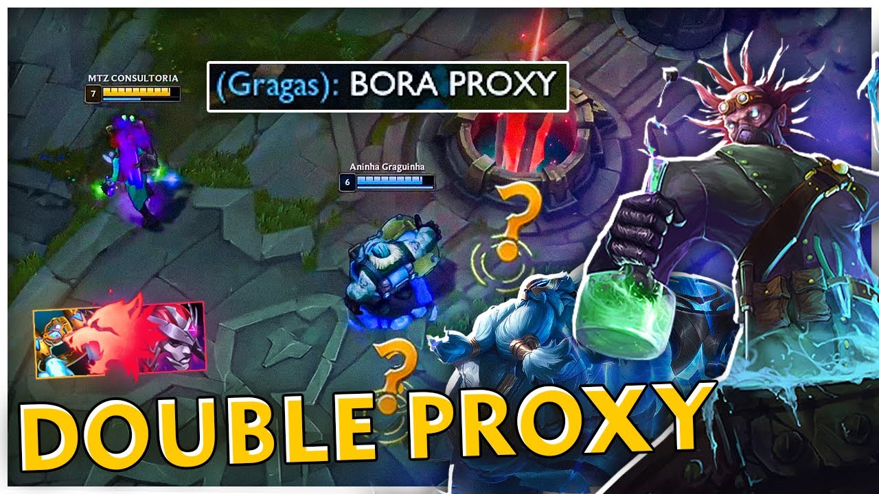 DOUBLE PROXY BASE INIMIGA MATTA DE SINGED E ANINHA DE GRAGAS