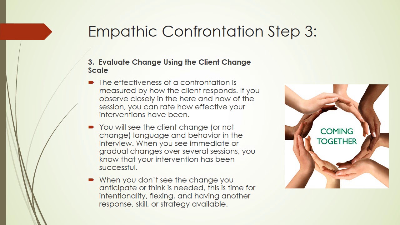 Empathic Confrontation