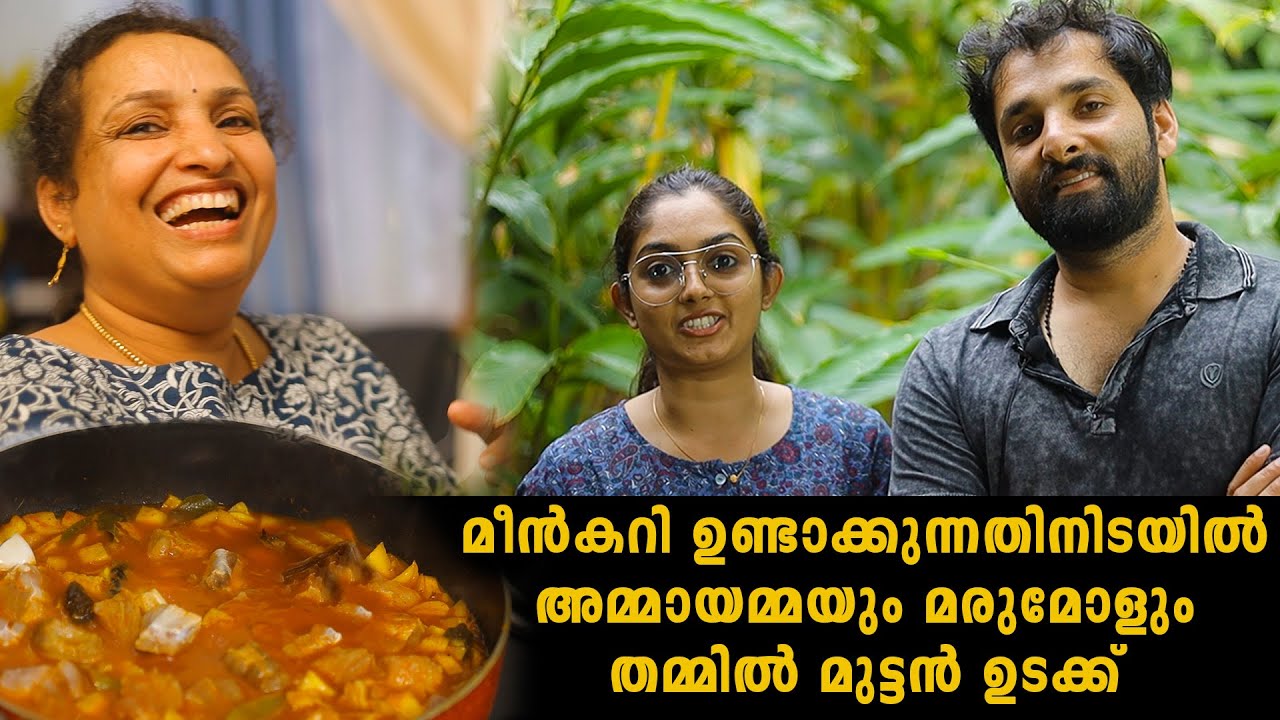 മീൻകറി ഉണ്ടാക്കുന്നതിനിടയിൽ അമ്മായമ്മയും മരുമോളും തമ്മിൽ മുട്ടൻ ഉടക്ക്