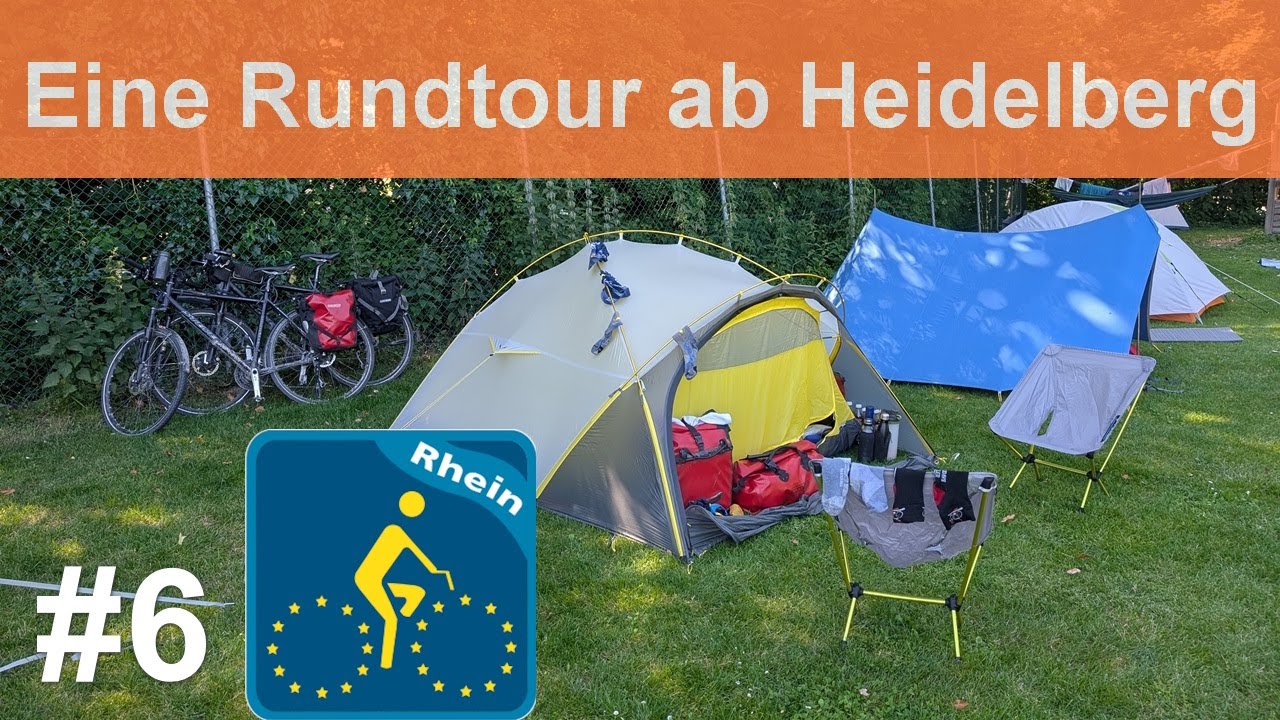 Radreise 2025 | Eine Rundtour ab Heidelberg | #6 von Bad Zurzach nach Kaiseraugst
