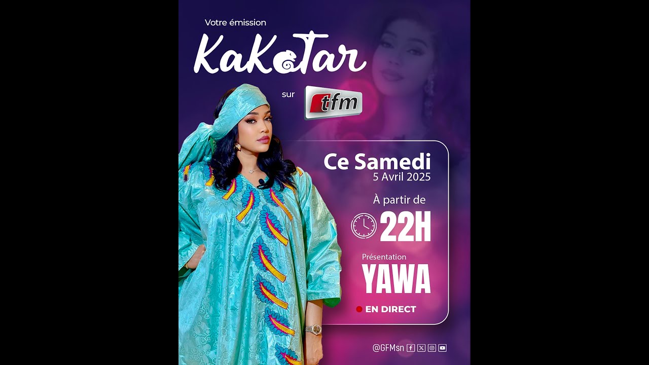 🔴TFM LIVE : Kakatar avec Ya Awa & Sa Team - 05 Avril 2025