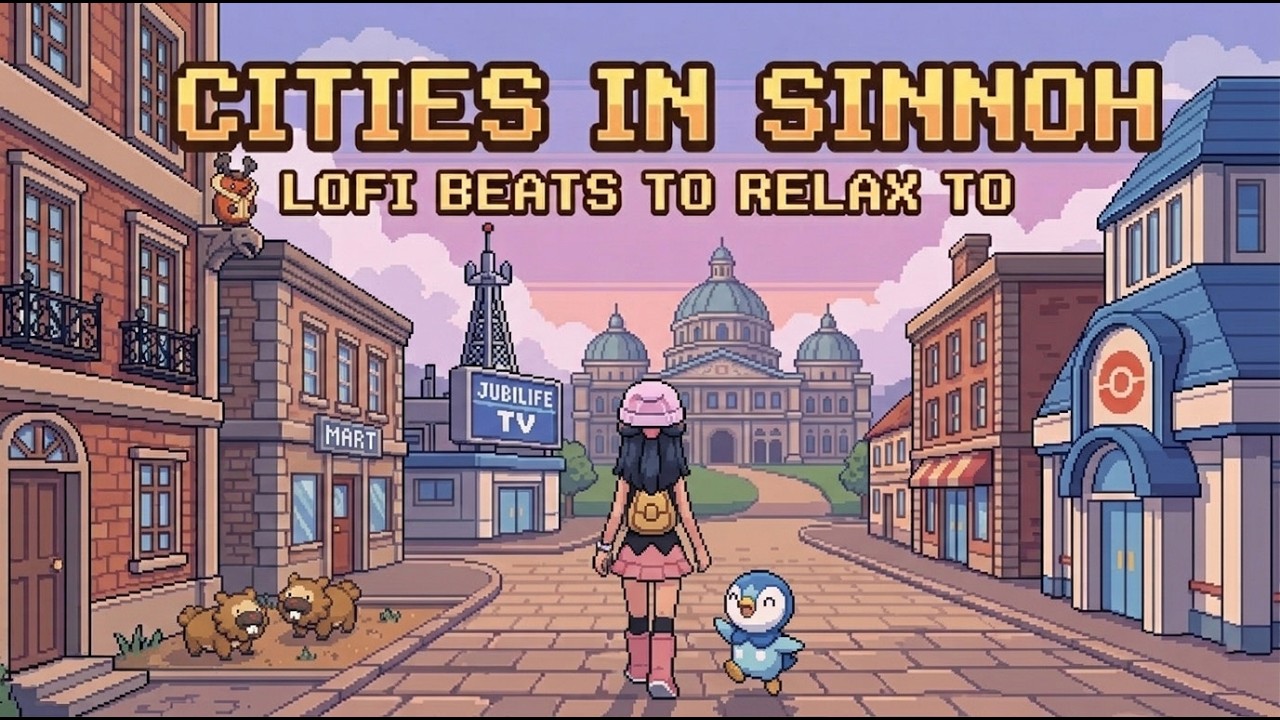 Walking Through Sinnoh: Every City Theme 🌸 Pok&eacute;mon Lofi