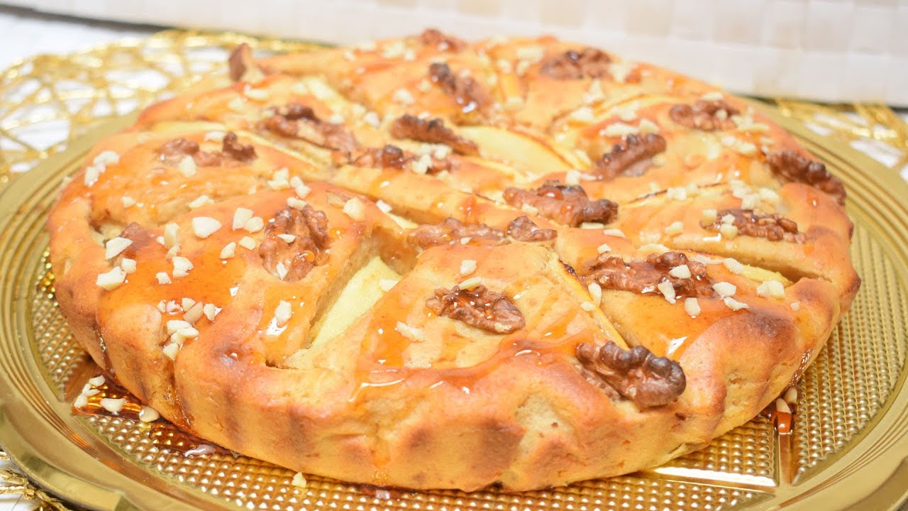 TORTA DI MELE INTEGRALE CON NOCI