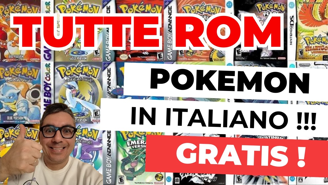 Come giocare a TUTTI i giochi Pokemon con le ROM per Nintendo DS in Italiano - Guida Completa