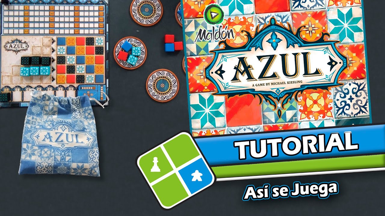 Azul - Así se juega | Tutorial | Michael Kiesling | Next Move Games