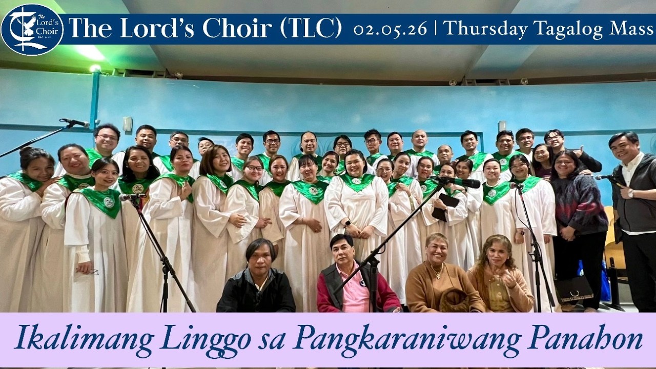 Ama Namin | Hontiveros, Faune | 02.05.26 | Thursday Tagalog Mass | TLC Doha