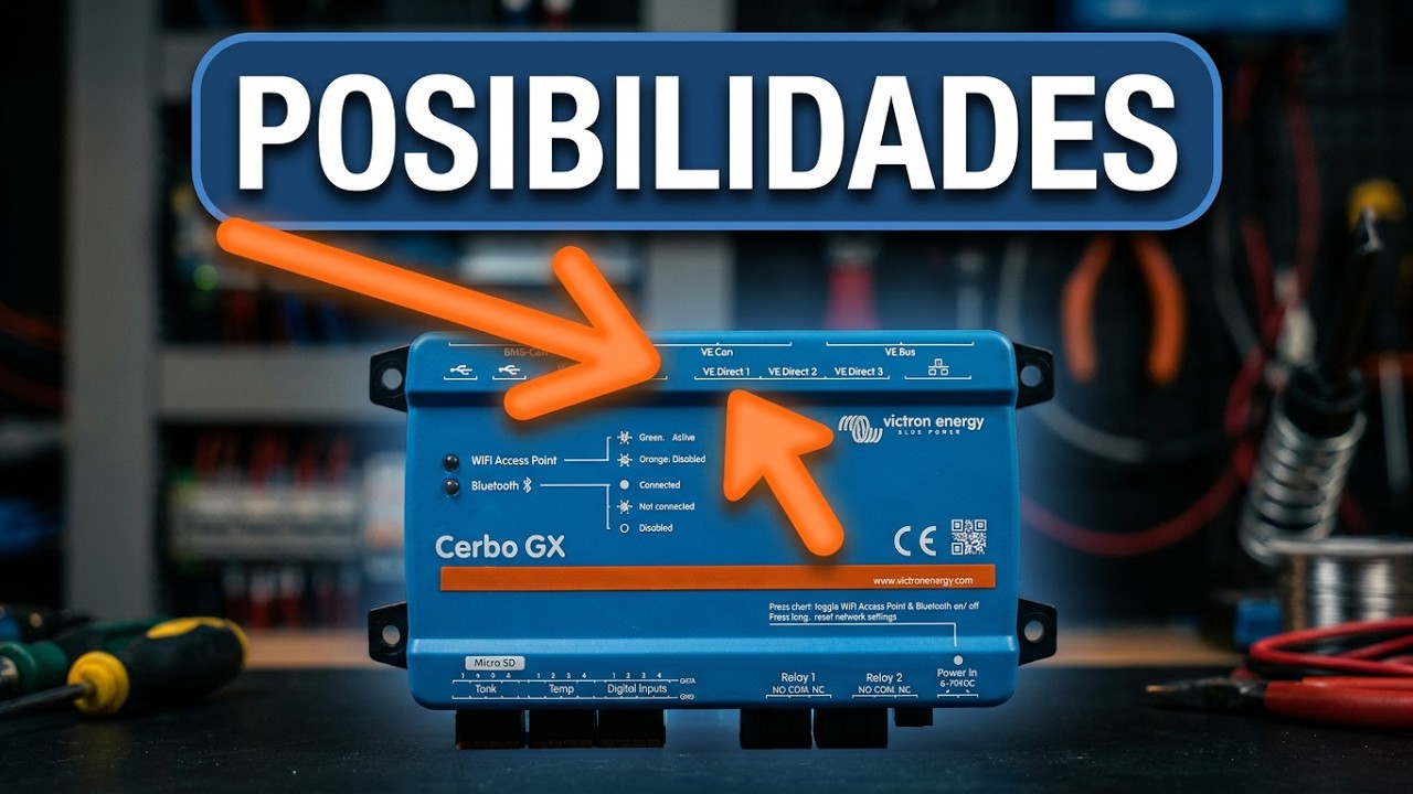 Cerbo GX de Victron - Review - Posibilidades