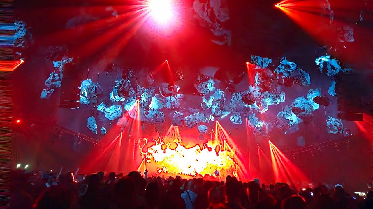 Richie Hawtin @ Time Warp 2025 Best moments magical meteorites / black hole / sun - bombs !