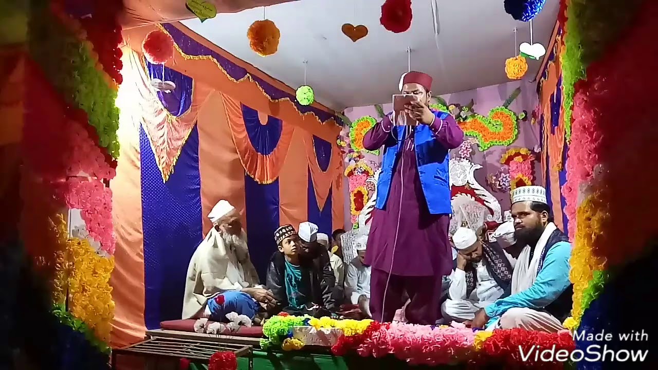 Jasne Khatna ke mokepar Sahid Raza Habibi organic by H H MILAT NETWORK