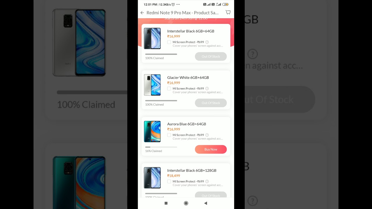 Redmi note 9 pro max fake flash sale LIVE proof