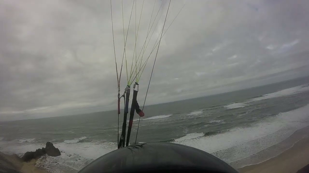 3 days completely madness on the sky , Polvoeira , Portugal  , paragliding beach