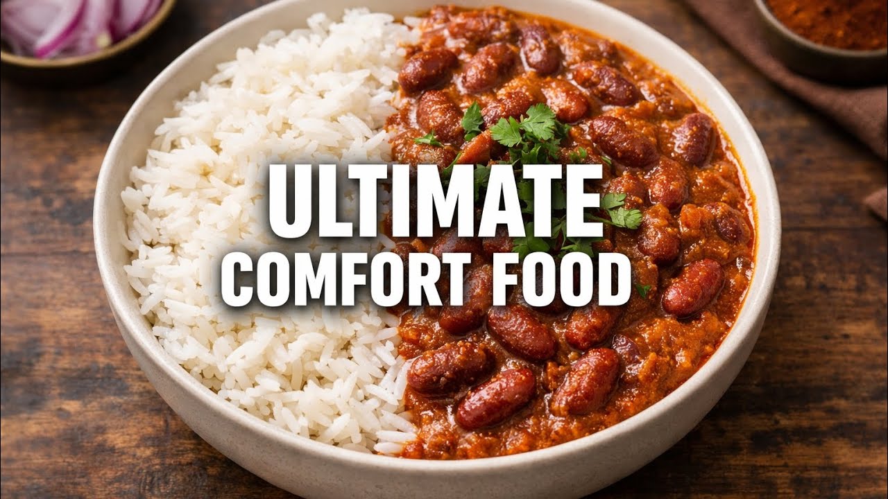 Rajma Chawal ❤️ | Ultimate Comfort Food | 5 Sec Recipe