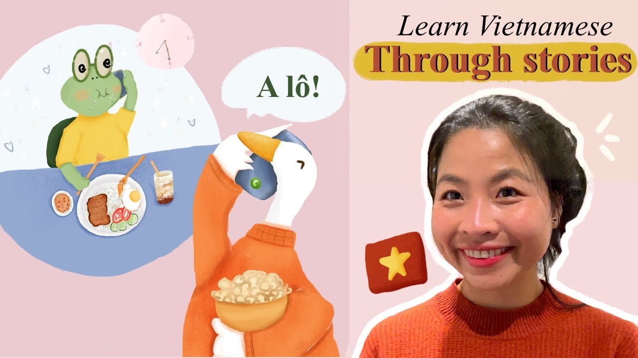 Being Late| Learn Vietnamese with Rùa và Ngỗng stories: Rùa Tới Trễ (Turtle arrives late)| R&N ep.05