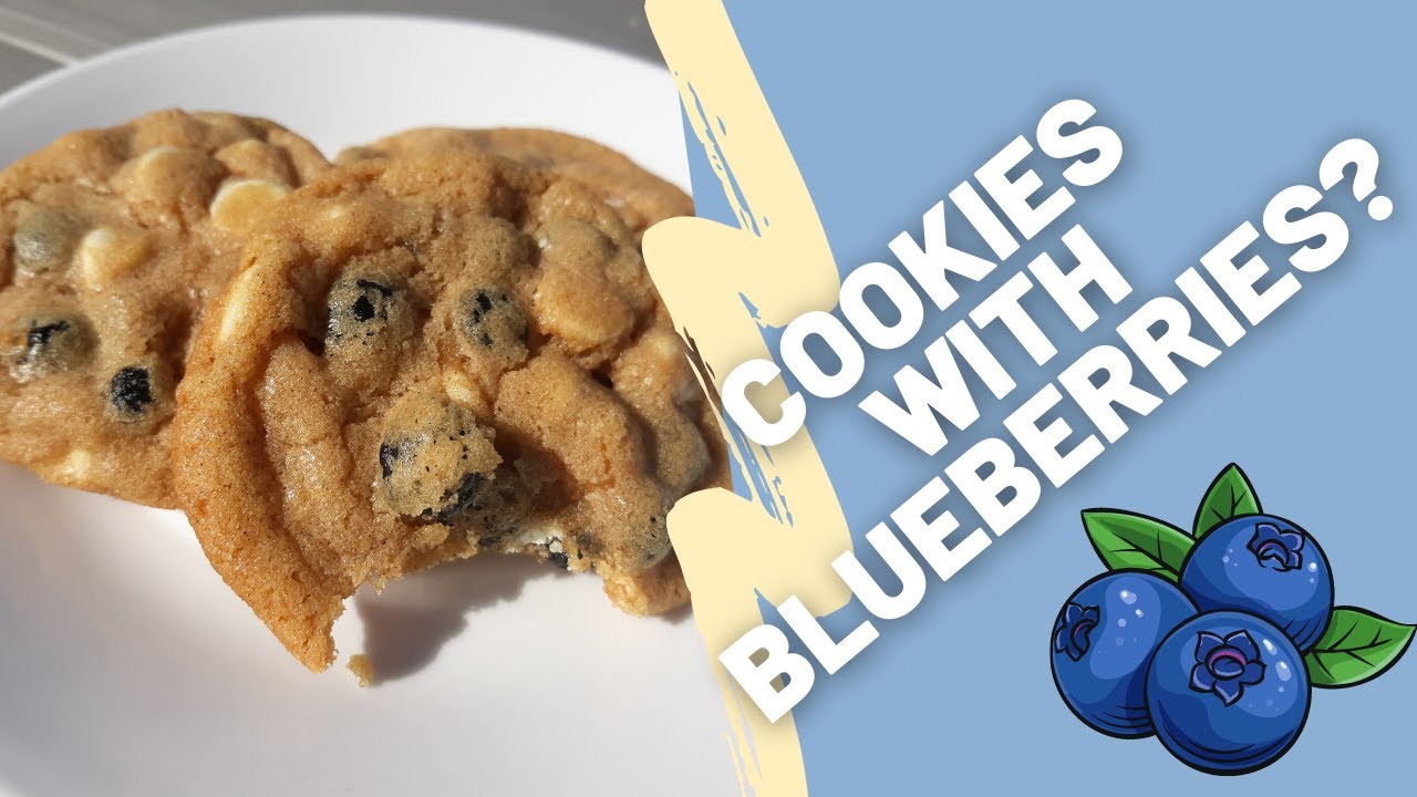 You've gotta try these cookies! | Blueberry White Chocolate Cookies